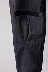 SPEEDING MOTORCYCLE DENIM TROUSERS