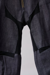 SPEEDING MOTORCYCLE DENIM TROUSERS