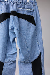 SPEEDING MOTORCYCLE DENIM TROUSERS