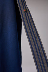 PIGMENT-DYED DISTRESSED TRACK TROUSERS