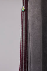 PIGMENT-DYED DISTRESSED TRACK TROUSERS