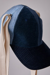 VINTAGE DENIM PATCHWORK CAP