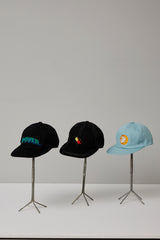 GLITCH EMBROIDERY CAP/POWER/DRUKQS/BTC