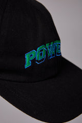 GLITCH EMBROIDERY CAP/POWER/DRUKQS/BTC