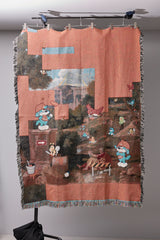 AMERICAN JACQUARD BLANKET (ATOZ