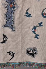 AMERICAN JACQUARD BLANKET (ATOZ