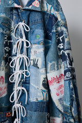 TROMPE L'OEIL DENIM PATTERN SHJ JUV