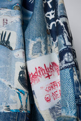 TROMPE L'OEIL DENIM PATTERN SHJ JUV
