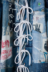 TROMPE L'OEIL DENIM PATTERN SHJ JUV