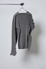 SEAMLESS ASYMMETRICAL KNIT F25 / RIB