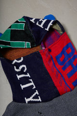 EARHOOD GLITTERY BALACLAVA SWEATER