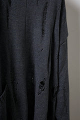 EARHOOD GLITTERY BALACLAVA SWEATER