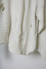 EARHOOD GLITTERY BALACLAVA SWEATER