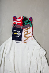 EARHOOD GLITTERY BALACLAVA SWEATER