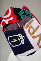 EARHOOD GLITTERY BALACLAVA SWEATER