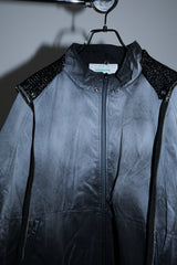 SPRAY PIGMENT-DYED BALACLAVA JACKET