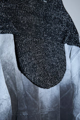 SPRAY PIGMENT-DYED BALACLAVA JACKET