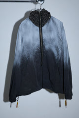 SPRAY PIGMENT-DYED BALACLAVA JACKET