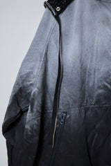 SPRAY PIGMENT-DYED BALACLAVA JACKET