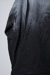 SPRAY PIGMENT-DYED BALACLAVA JACKET
