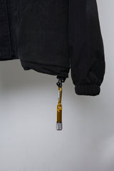 SPRAY PIGMENT-DYED BALACLAVA JACKET