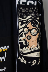 DECONSTRUCTED / RECONSTRUCTED VINTAGE T/COACH JACKET