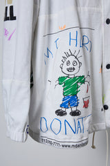 DECONSTRUCTED / RECONSTRUCTED VINTAGE T/COACH JACKET