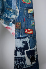 3D CUT TROUSERS TROMPE L'OEIL JUV