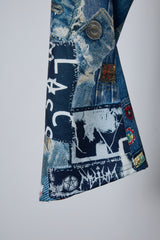 3D CUT TROUSERS TROMPE L'OEIL JUV