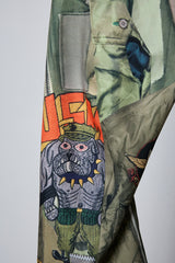 3D CUT TROUSERS TROMPE L'OEIL JUV