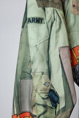 3D CUT TROUSERS TROMPE L'OEIL JUV