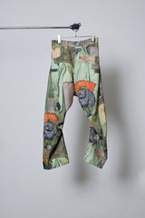 3D CUT TROUSERS TROMPE L'OEIL JUV