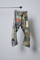 3D CUT TROUSERS TROMPE L'OEIL JUV