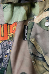 3D CUT TROUSERS TROMPE L'OEIL JUV