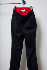 FLARE LAYERED SLACKS LUXE