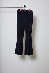 FLARE LAYERED SLACKS LUXE