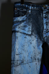 REF COATED VDENIM F + LAYERED JERSEY