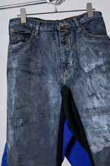 REF COATED VDENIM F + LAYERED JERSEY