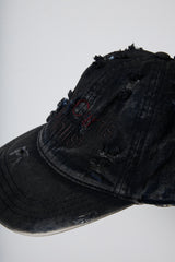 DAMAGED DENIM CAP THEME