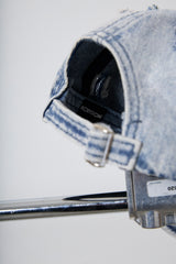 DAMAGED DENIM CAP THEME