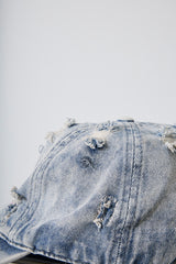 DAMAGED DENIM CAP THEME