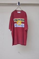 TEE/GLITCH EMB/GOD'S MONEY