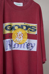 TEE/GLITCH EMB/GOD'S MONEY