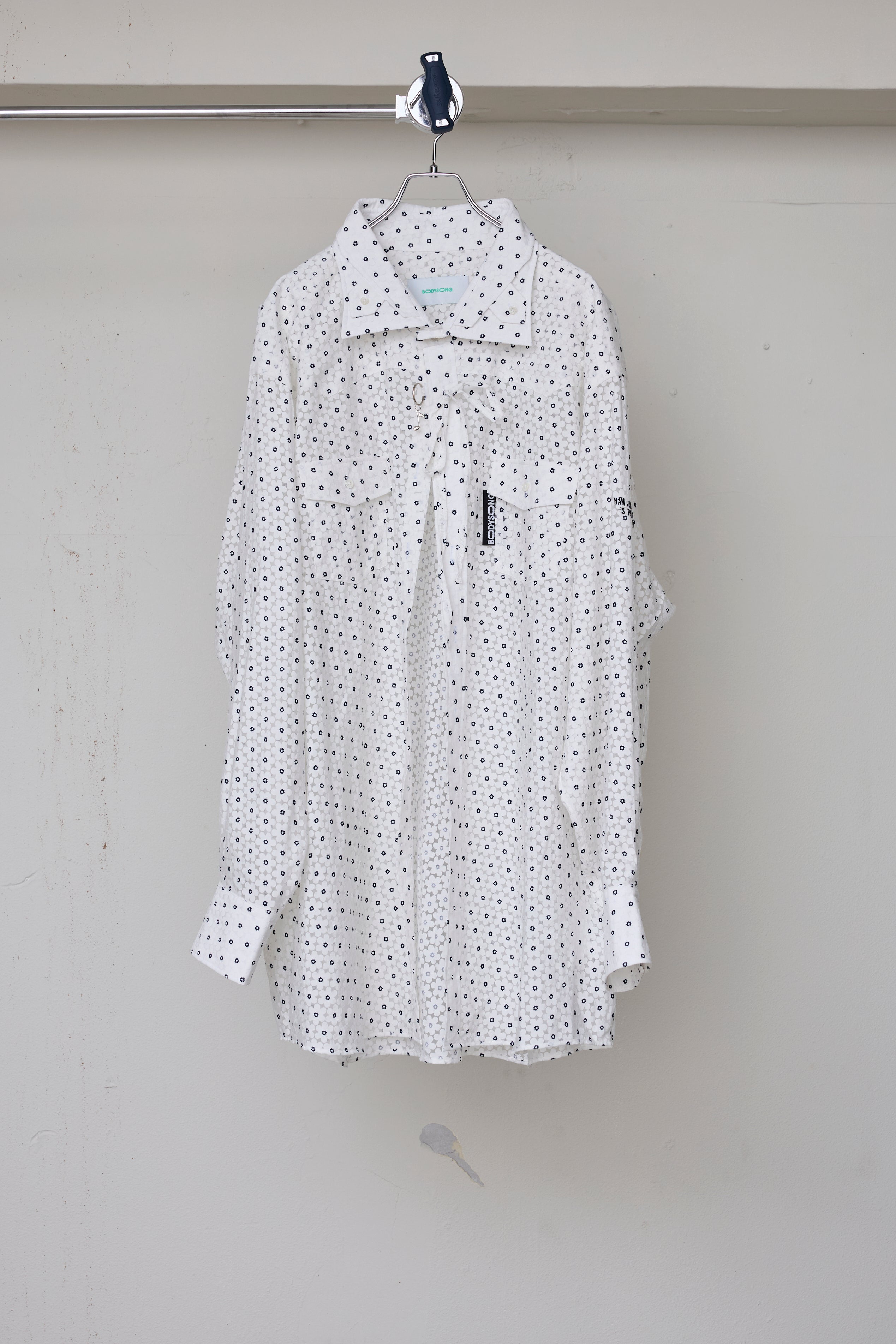 BODYSONG. PRAIRIE CROPPED WESTERN SHIRT