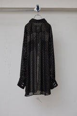 GOLDEN FLORAL OVERSIZED WESTERN SHIRT