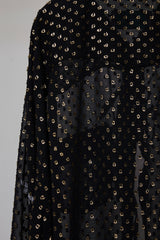 GOLDEN FLORAL OVERSIZED WESTERN SHIRT