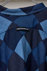 RHOMBUS DENIM LS SHIRT