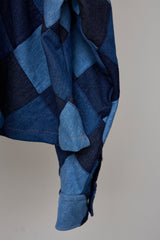 RHOMBUS DENIM LS SHIRT