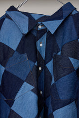 RHOMBUS DENIM LS SHIRT