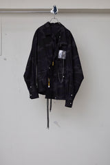 PIGMENT-DYED CAMO JACKET